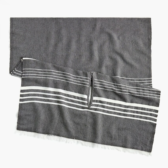 | blogger favorite: jcrew • lux fringe cape scarf | - Picture 8 of 8